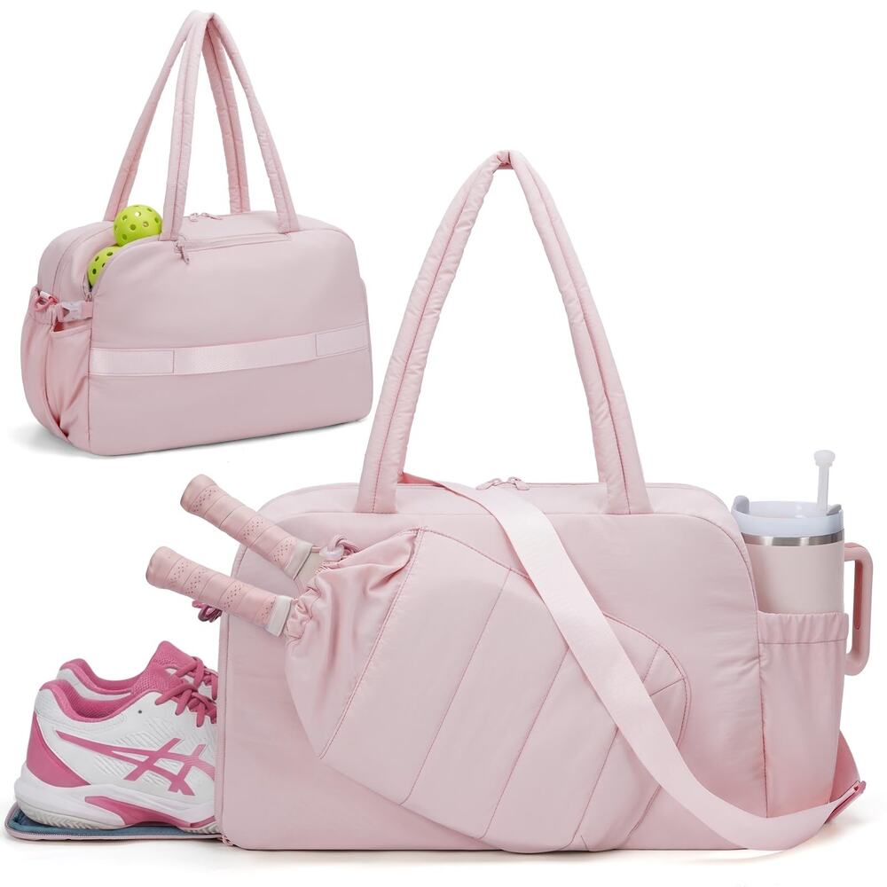 Wandering Nature Pickleball Bag for Women, Well-Organized, Padded Strap